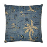 Outdoor Island Song Pillow - Ocean - DV Kap