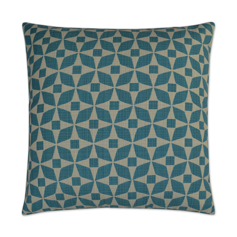 Outdoor Marquee Pillow - Turquoise - DV Kap