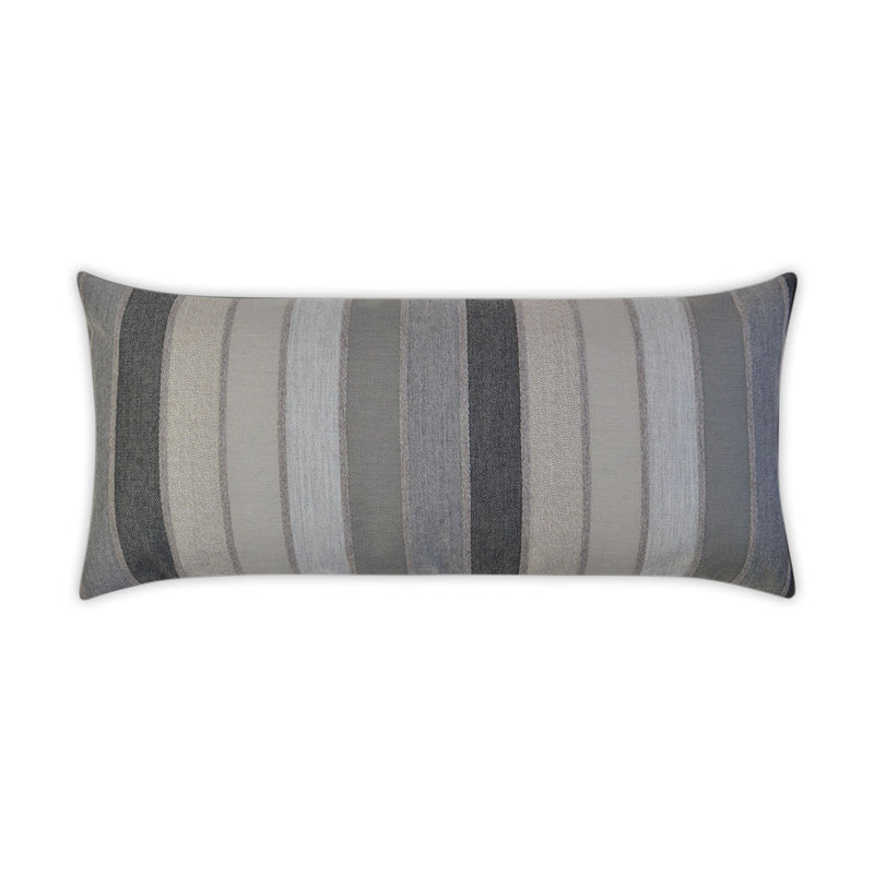 Outdoor Lucy Lumbar Pillow - Asphalt - DV Kap