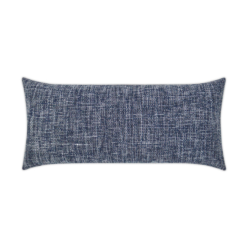 Outdoor Double Trouble Lumbar Pillow - Navy - DV Kap