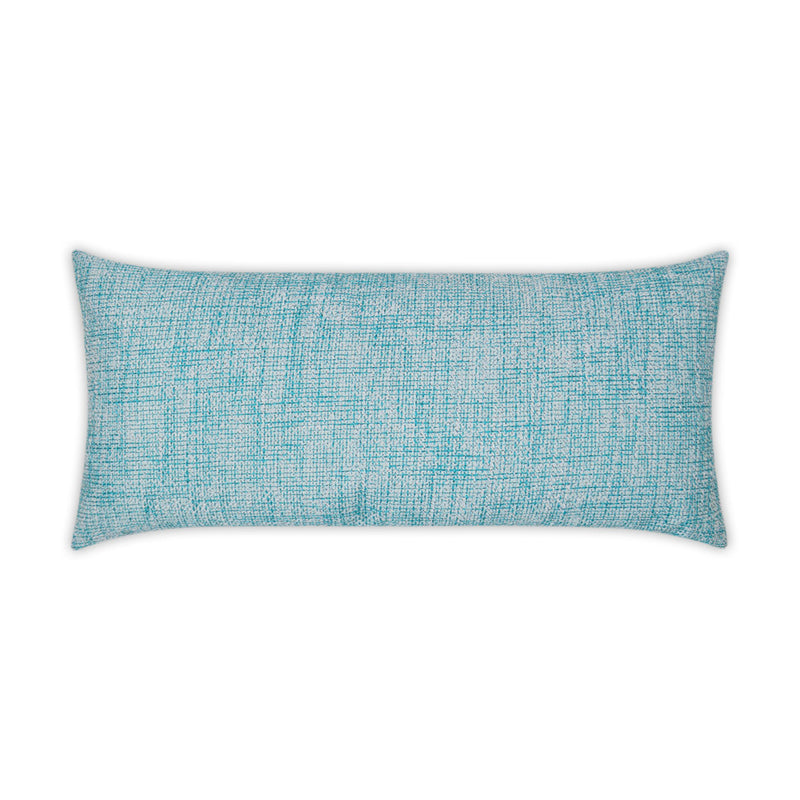 Outdoor Double Trouble Lumbar Pillow - Turquoise - DV Kap