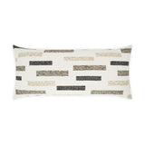 Outdoor Blockweave Lumbar Pillow - Natural - DV Kap