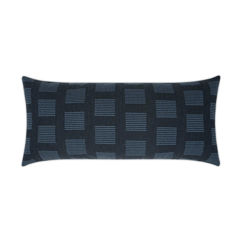Outdoor Novara Lumbar Pillow - Indigo - DV Kap