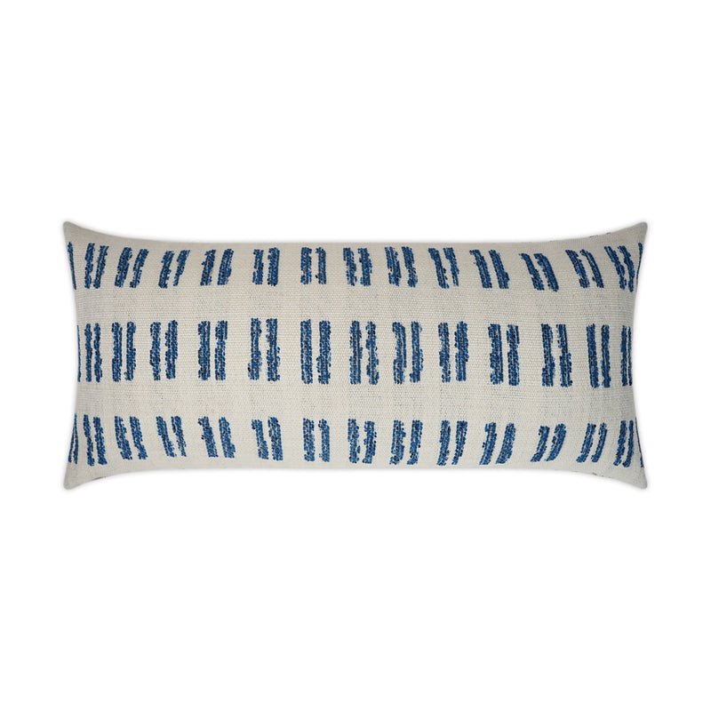 Outdoor Saybrook Lumbar Pillow - Blue - DV Kap