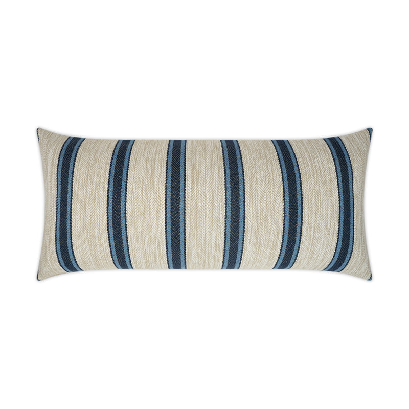 Outdoor Peyton Lumbar Pillow - Navy - DV Kap