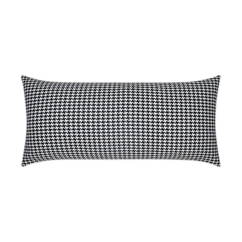 Outdoor Bedford Lumbar Pillow - Black - DV Kap