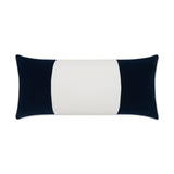 Outdoor Sundance Band Lumbar Pillow - Navy - DV Kap