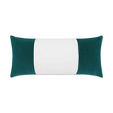 Outdoor Sundance Band Lumbar Pillow - Peacock - DV Kap