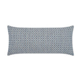 Outdoor Kittery Lumbar Pillow - Blue - DV Kap