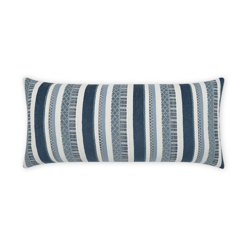 Outdoor Oriana Lumbar Pillow - Indigo - DV Kap