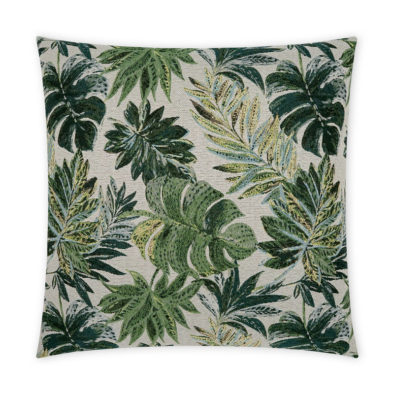 Outdoor Rain Forest Pillow - Green - DV Kap