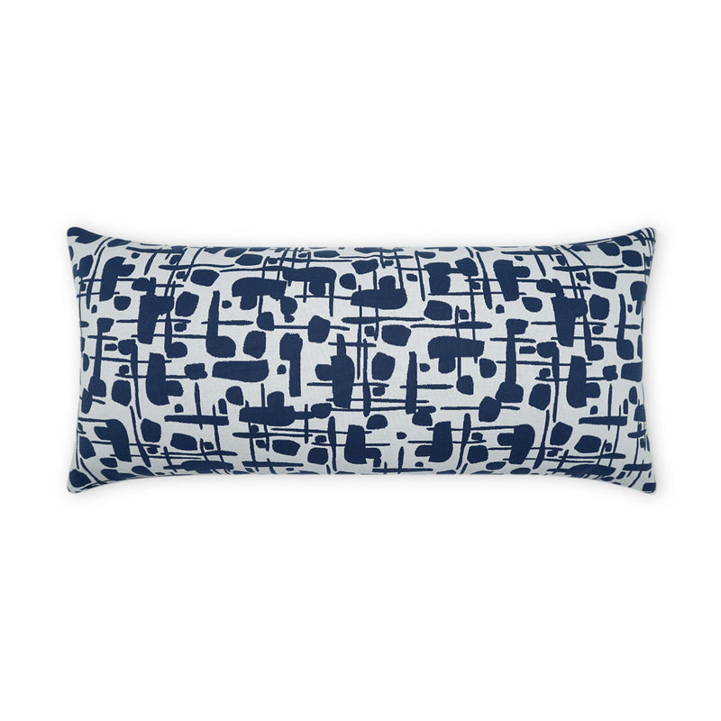 Outdoor Jargon Lumbar Pillow - Blue - DV Kap