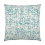 Outdoor Bluff Pillow - Aqua - DV Kap