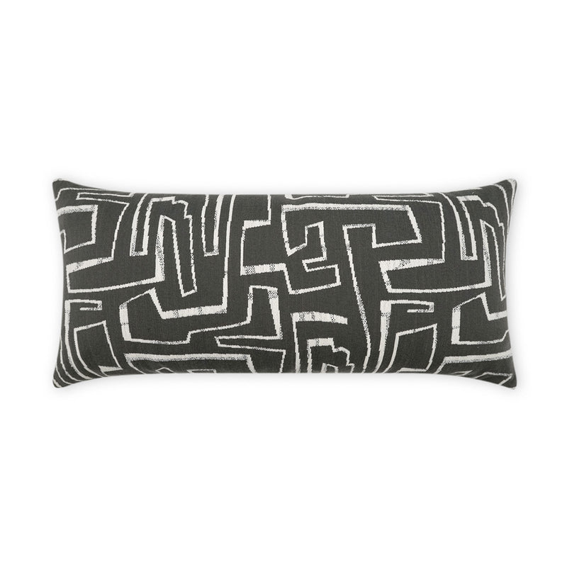 Outdoor Theon Lumbar Pillow - Onyx - DV Kap
