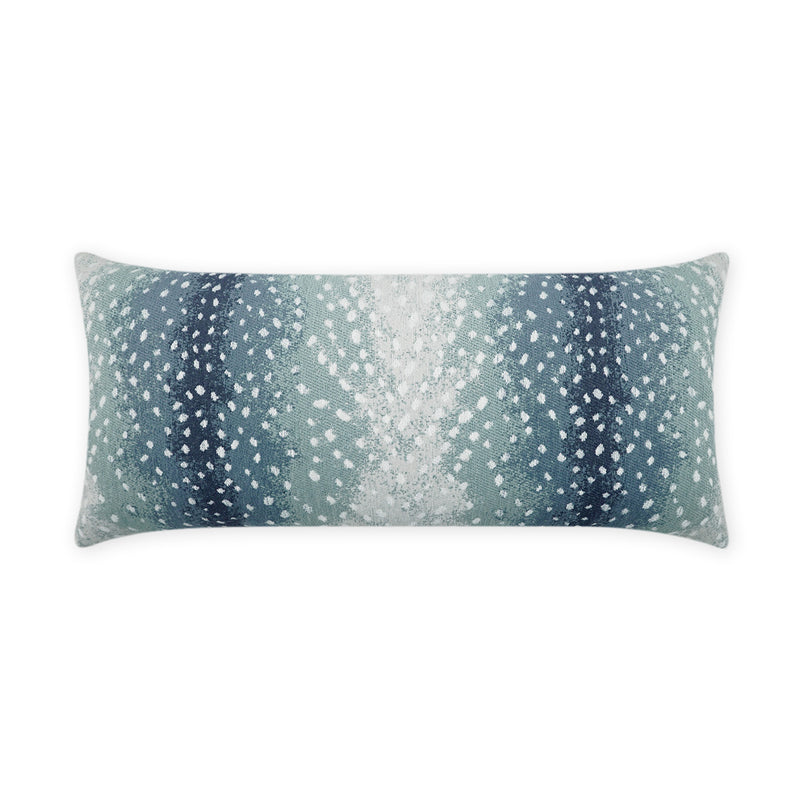Outdoor Cerbiatta Lumbar Pillow - Azure - DV Kap