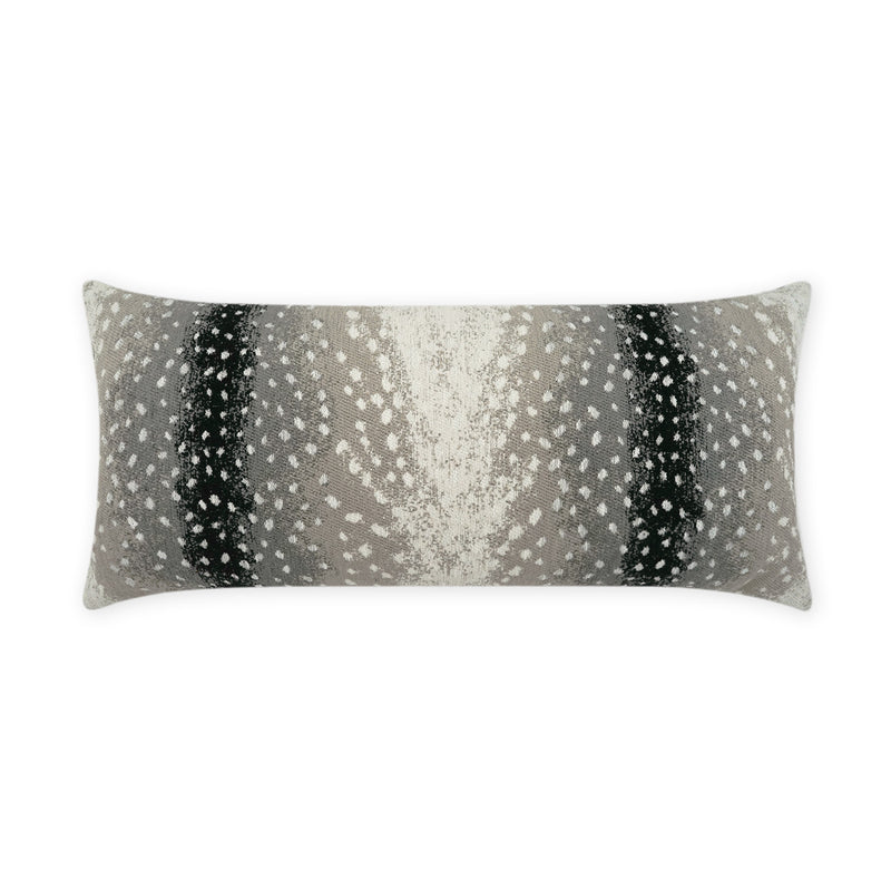 Outdoor Cerbiatta Lumbar Pillow - Onyx - DV Kap