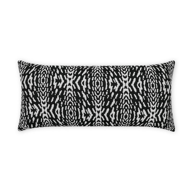 Outdoor Riff Lumbar Pillow - Ebony - DV Kap