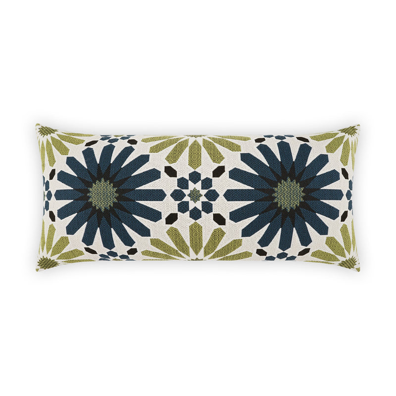 Outdoor Pasha Lumbar Pillow - Blue - DV Kap