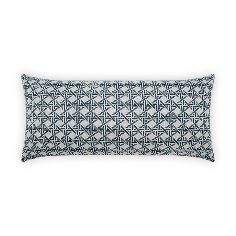 Outdoor Pella Lumbar Pillow - Blue - DV Kap