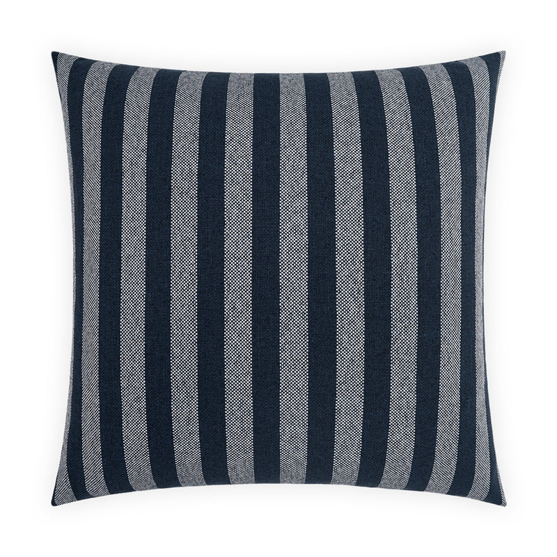 Outdoor Seaport Pillow - Navy - DV Kap