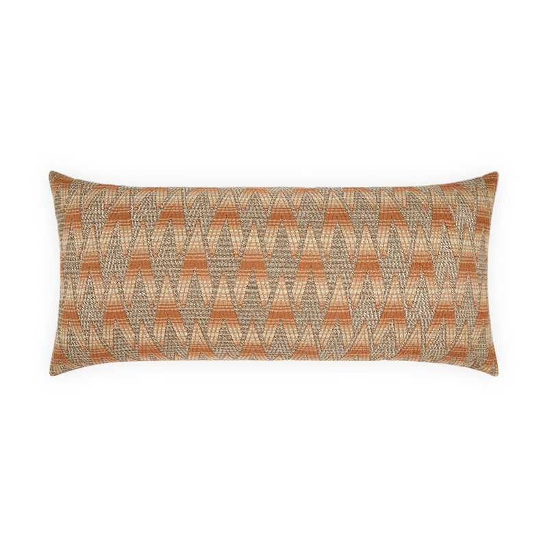 Outdoor Clukey Lumbar Pillow - Salmon - DV Kap