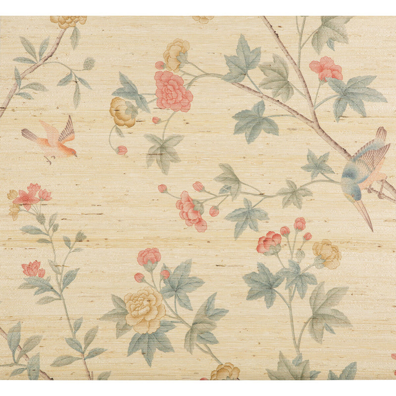 LEE JOFA - BEAUJEU GC- PETAL/JADE - Wallcovering by the EACH PETAL/JADE