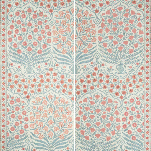 LEE JOFA - SAMEERA PAPER- RED/BLUE - Wallcovering by the EACH RED/BLUE