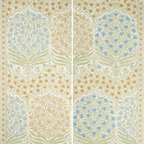 LEE JOFA - SAMEERA PAPER- SAPPHIRE/GOLD - Wallcovering by the Piece