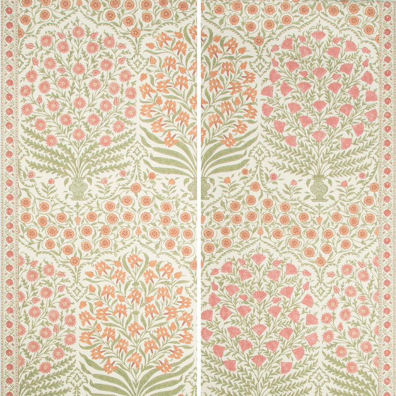 LEE JOFA - SAMEERA PAPER- SPICE/BERRY - Wallcovering by the EACH SPICE/BERRY