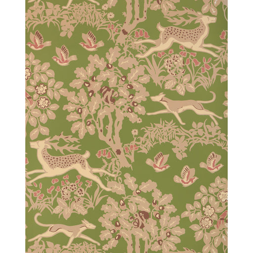 LEE JOFA - MILLE FLEUR WP- JUNIPER - Wallcovering by the Roll JUNIPER