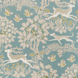 LEE JOFA - MILLE FLEUR WP- LAKE - Wallcovering by the Roll