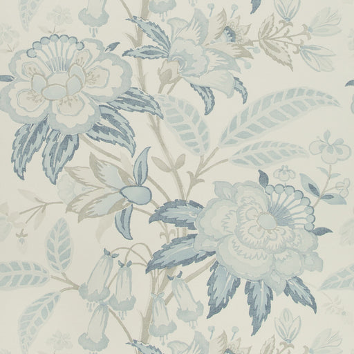 LEE JOFA - DAVENPORT PAPER- FROST BLUE - Wallcovering by the Roll FROST BLUE