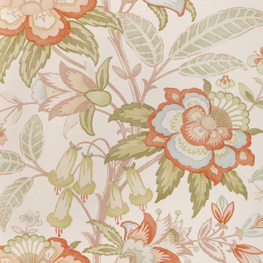 LEE JOFA - DAVENPORT PAPER- CORAL - Wallcovering by the Roll CORAL
