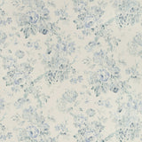 LEE JOFA - GARDEN ROSES WP- AQUA/BLUE - Wallcovering by the Roll