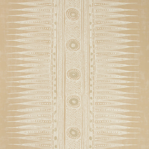 LEE JOFA - INDIAN ZAG PAPER- TAUPE - Wallcovering by the Roll TAUPE