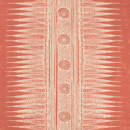 LEE JOFA - INDIAN ZAG PAPER- MADDER - Wallcovering by the Roll MADDER