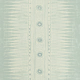 LEE JOFA - INDIAN ZAG PAPER- AQUA - Wallcovering by the Roll