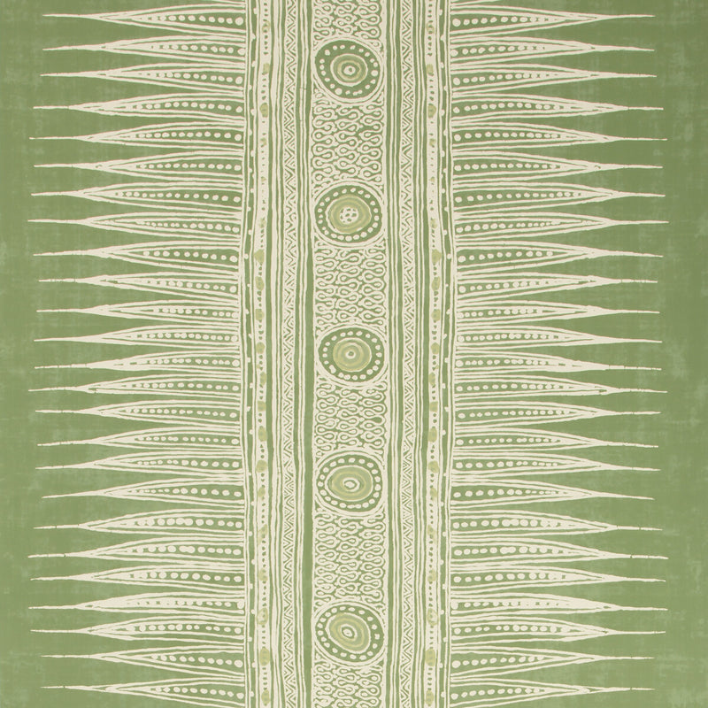 LEE JOFA - INDIAN ZAG PAPER- LEAF - Wallcovering by the Roll LEAF