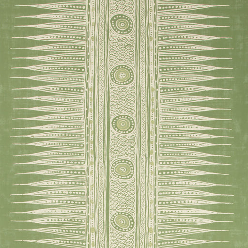 LEE JOFA - INDIAN ZAG PAPER- LEAF - Wallcovering by the Roll LEAF