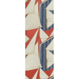 LEE JOFA - ST TROPEZ WP- RED/BLUE - Wallcovering by the Roll