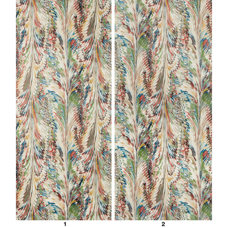 LEE JOFA - TAPLOW PAPER- SPICE/LEAF - Wallcovering by the EACH SPICE/LEAF