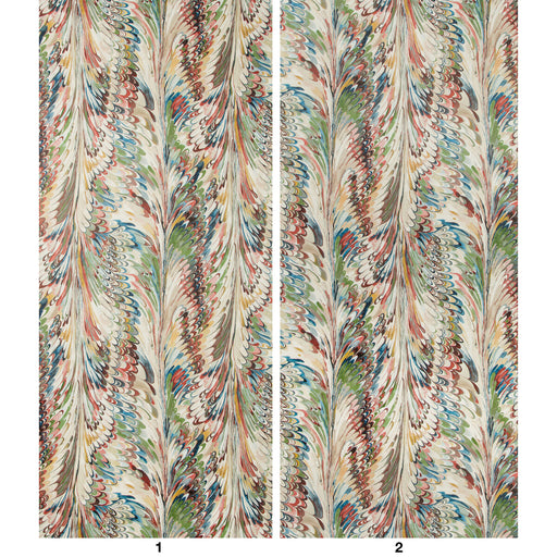 LEE JOFA - TAPLOW PAPER- SPICE/LEAF - Wallcovering by the EACH SPICE/LEAF