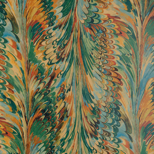 LEE JOFA - TAPLOW PAPER- TEAL/BRONZE - Wallcovering by the EACH TEAL/BRONZE