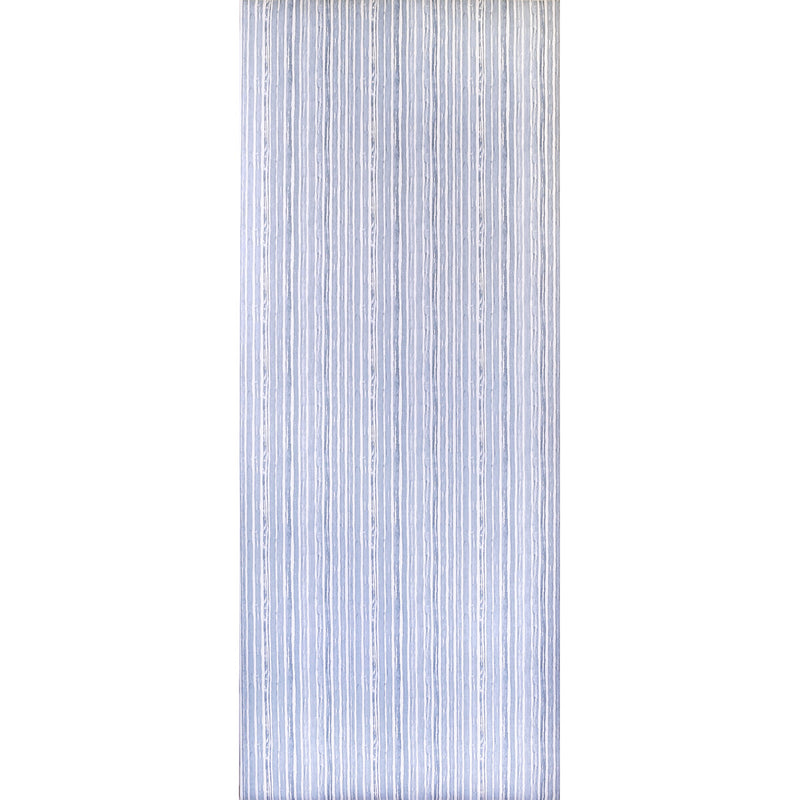 LEE JOFA - BENSON STRIPE WP- FADED DENIM - Wallcovering by the Roll FADED DENIM