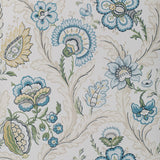 LEE JOFA - WIMBERLY PAPER- BLUE/SPRING - Wallcovering by the Roll