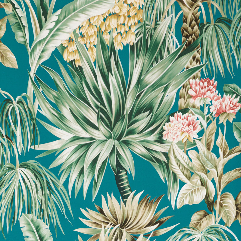 LEE JOFA - CALUYA PAPER- LAGOON - Wallcovering by the Roll LAGOON