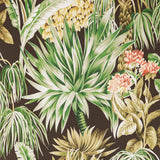 LEE JOFA - CALUYA PAPER- ESPRESSO - Wallcovering by the Roll