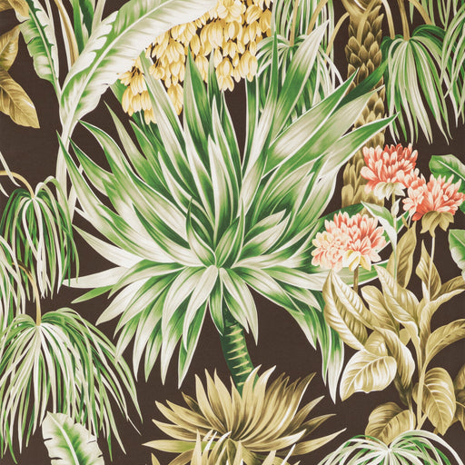 LEE JOFA - CALUYA PAPER- ESPRESSO - Wallcovering by the Roll ESPRESSO