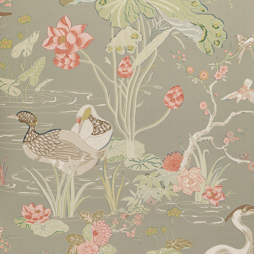 LEE JOFA - LUZON PAPER- FAWN - Wallcovering by the Roll FAWN