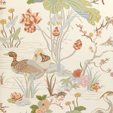 LEE JOFA - LUZON PAPER- APRICOT - Wallcovering by the Roll